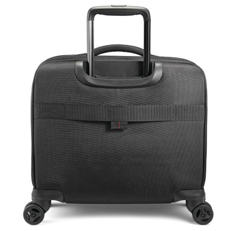 pasta para notebook samsonite xenon iii spinner mobile black com rodas, poliéster, preto 89438-1041