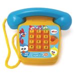 brinquedo elka telefone sonoro galinha pintadinha mini 1087