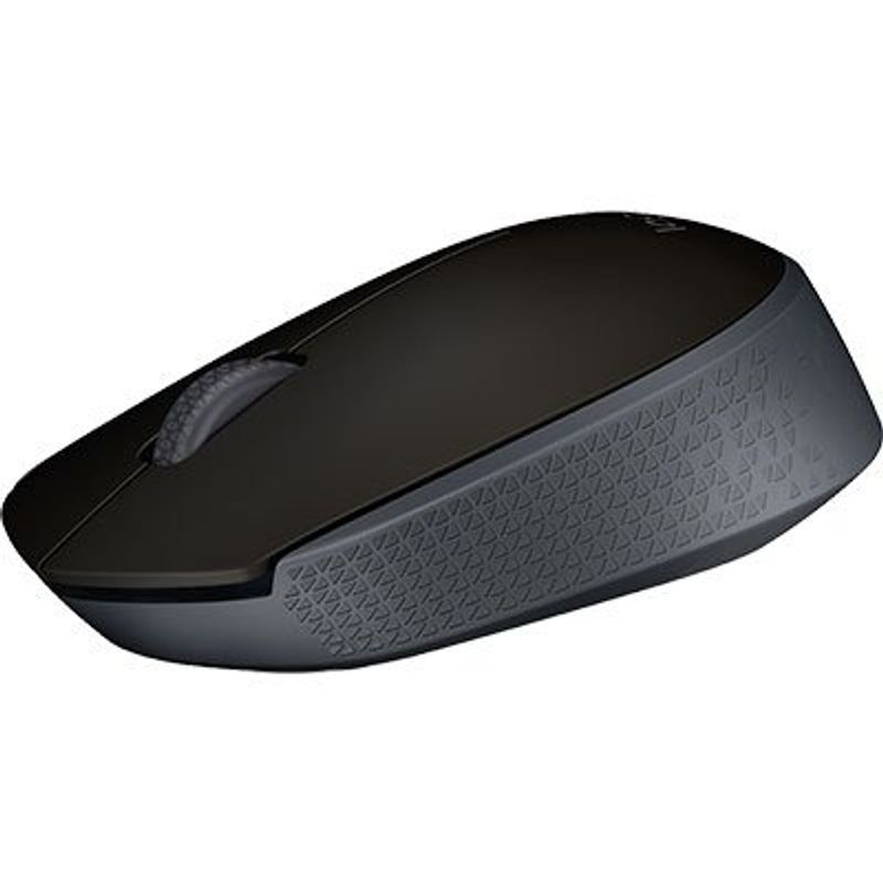 mouse sem fio logitech preto m170