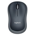 mouse sem fio logitech cinza 1000 dpi m185