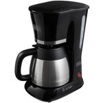 cafeteira elétrica black+decker até 25 xícaras 750w 127v preto e inox cm200l