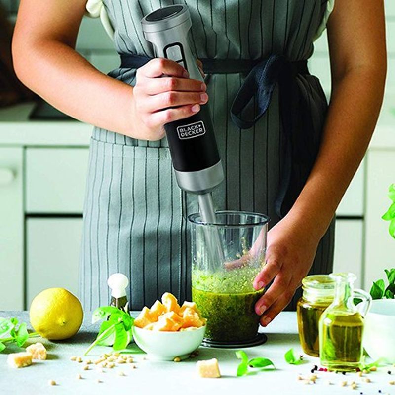 Mixer Vertical 3 em 1 Black+Decker 600W Preto e Inox