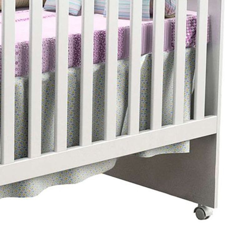 berço americano carolina baby gabi branco brilho - 40035