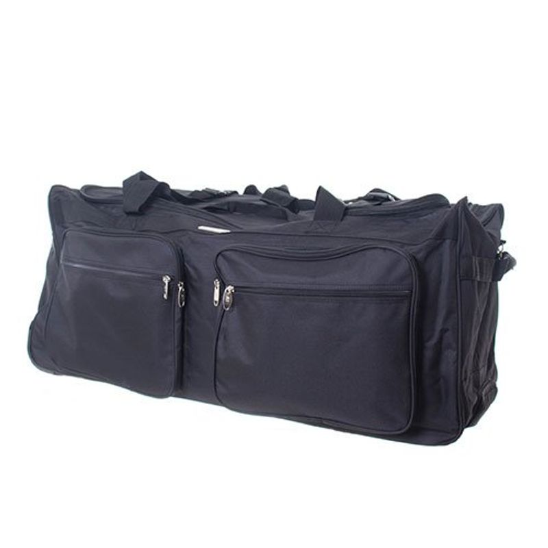bolsa com 4 rodas latcor arit5036cw-bk poliéster preto