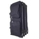 bolsa com 4 rodas latcor arit5036cw-bk poliéster preto