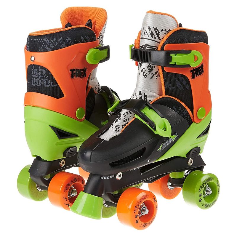 patins astro toys quad dinossauro tamanho m