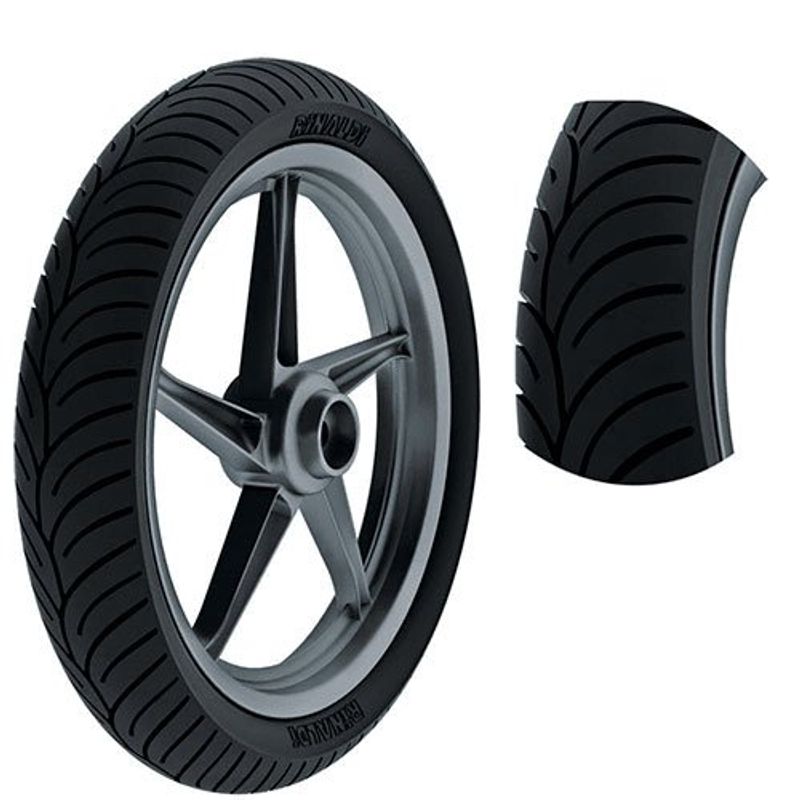 pneu moto rinaldi aro 17 110/70-17 hb37 dianteiro
