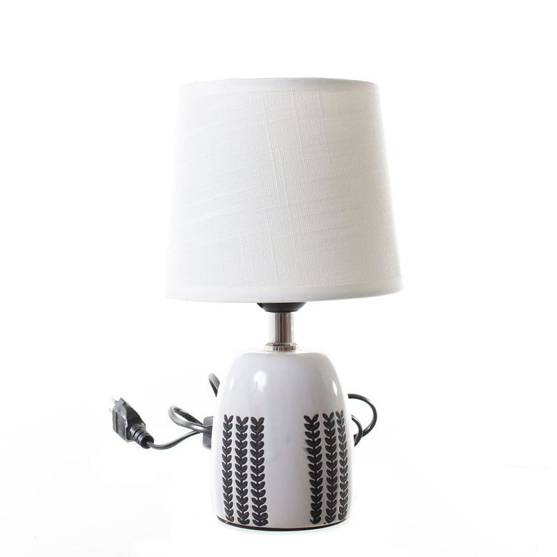 abajur de mesa latcor cla-dy19002 branco