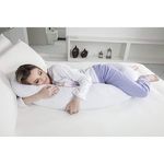 travesseiro de corpo fibrasca minhocão branco 4178