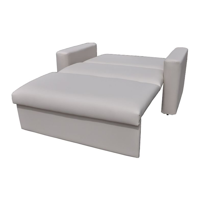 sofá-cama marjom dobrável com baú boreto