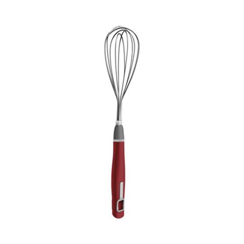 batedor manual tramontina verano vermelho aço inox e polipropileno