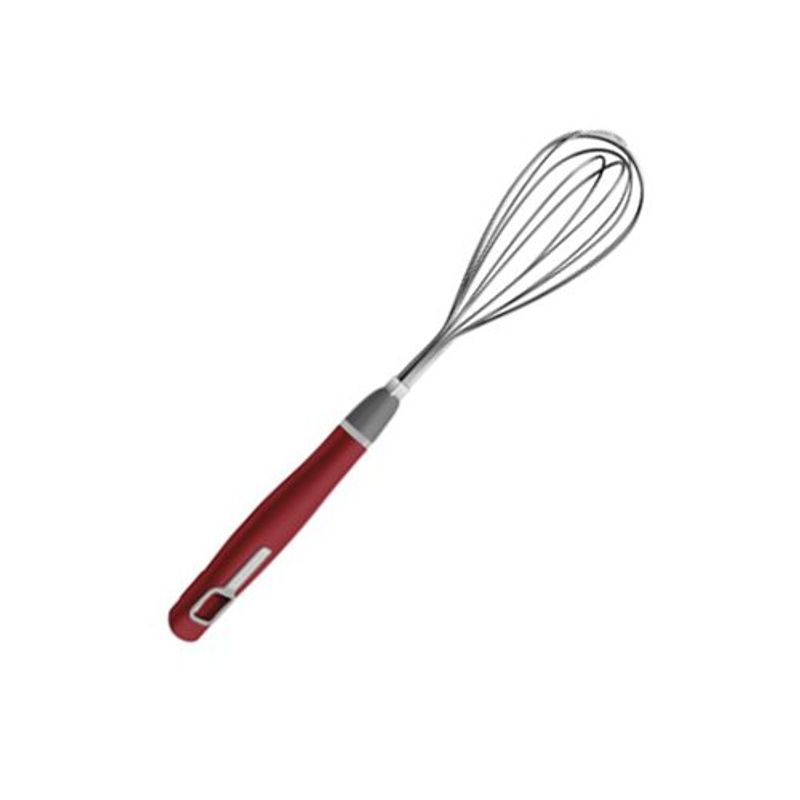 batedor manual tramontina verano vermelho aço inox e polipropileno