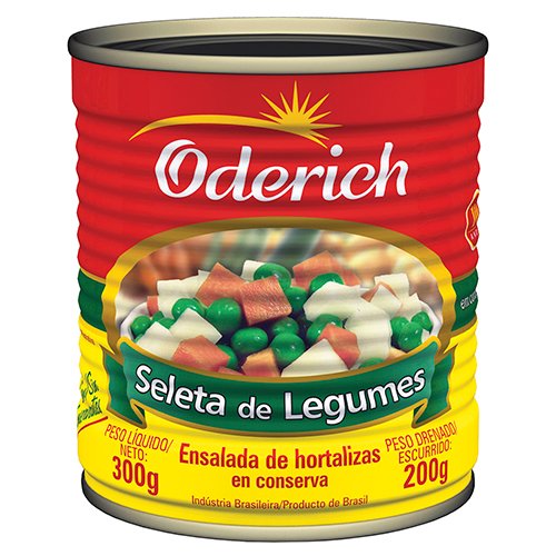Encontraproduto.com.br - Seleta De Legumes Oderich Lata 200g