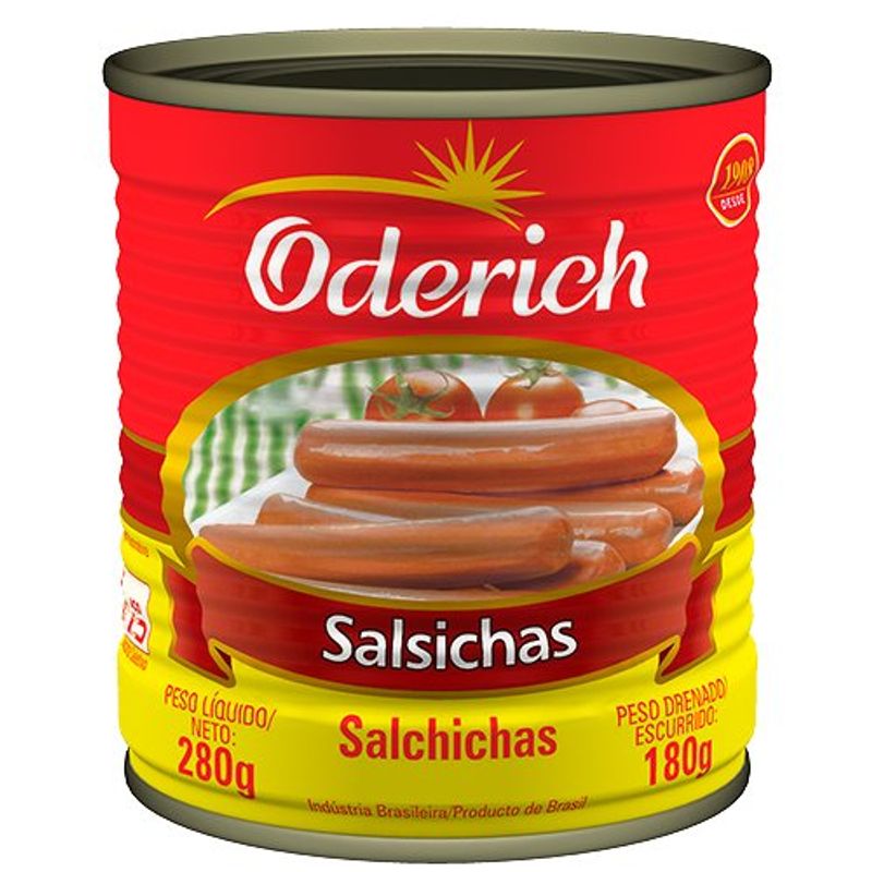 salsicha oderich viena 180g