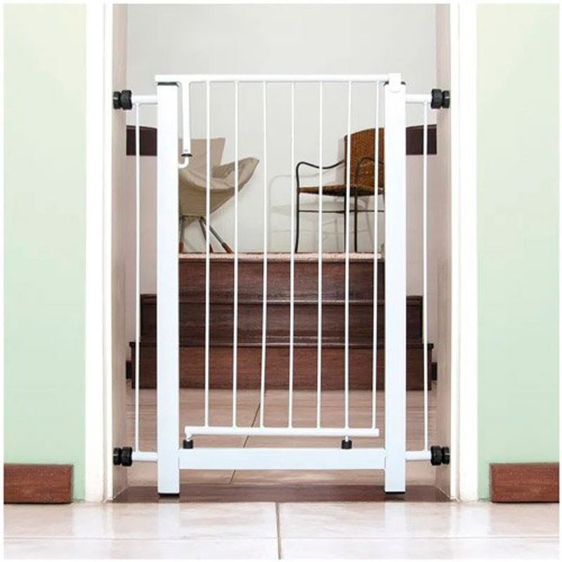 grade de proteção para porta kiddo high fit branco - 221