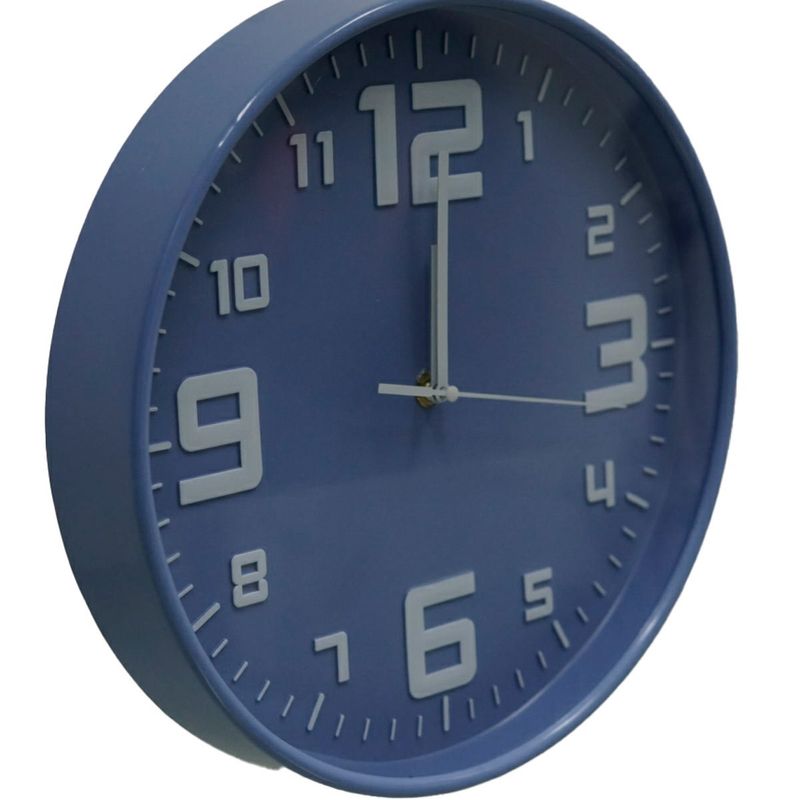 relógio de parede latcor roxo ush298c