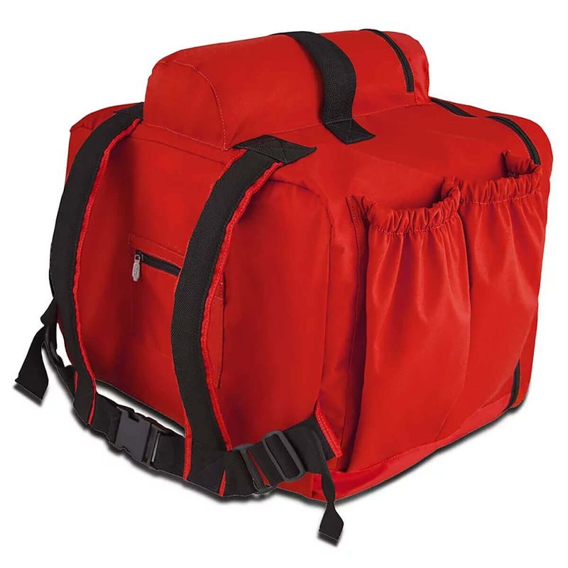 mochila térmica pro tork para entregar pizza 45 litros vermelha