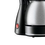 cafeteira elétrica mondial dolce arome jarra inox 127v 550w 15 xícaras preto e inox - c-34ji-15x