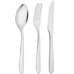 faqueiro 24 peças tramontina havaí em aço inox