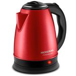 chaleira elétrica mondial pratic 127v/60hz vermelho ce-06-r