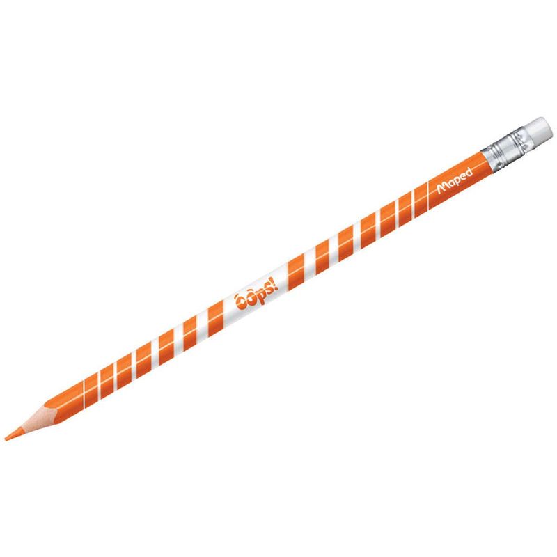 lápis de cor maped color peps oops, apagável, 24 unidades - 832824