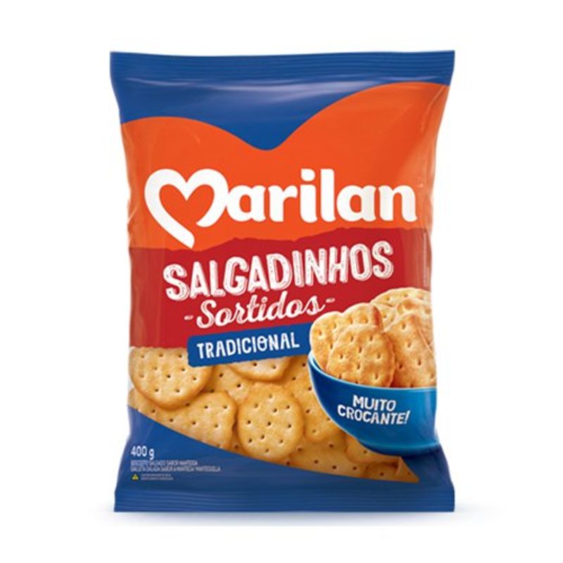 biscoito marilan salgadinhos sortidos 400g