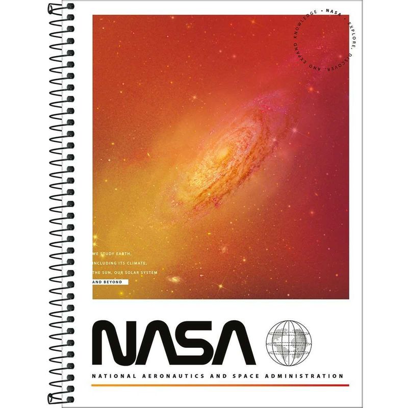 caderno espiral tilibra 10 matérias nasa sortido - 309443