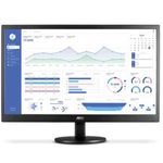 monitor 18.5" aoc widescreen led conexões vga + hdmi preto e970swhnl