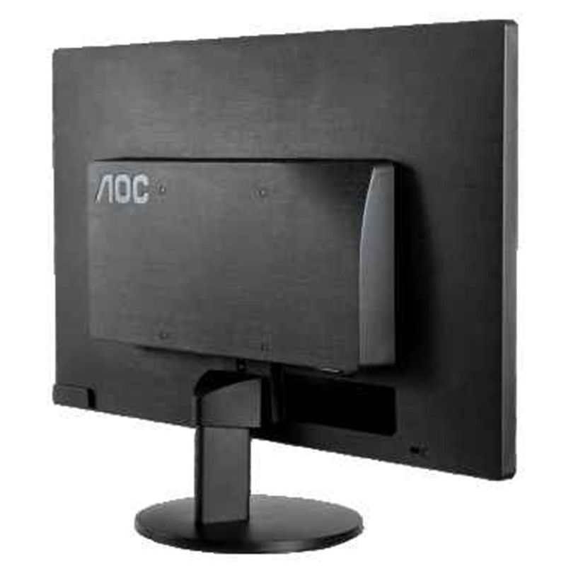 monitor 18.5" aoc widescreen led conexões vga + hdmi preto e970swhnl