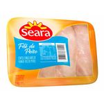 filé de peito de frango seara bandeja 1kg