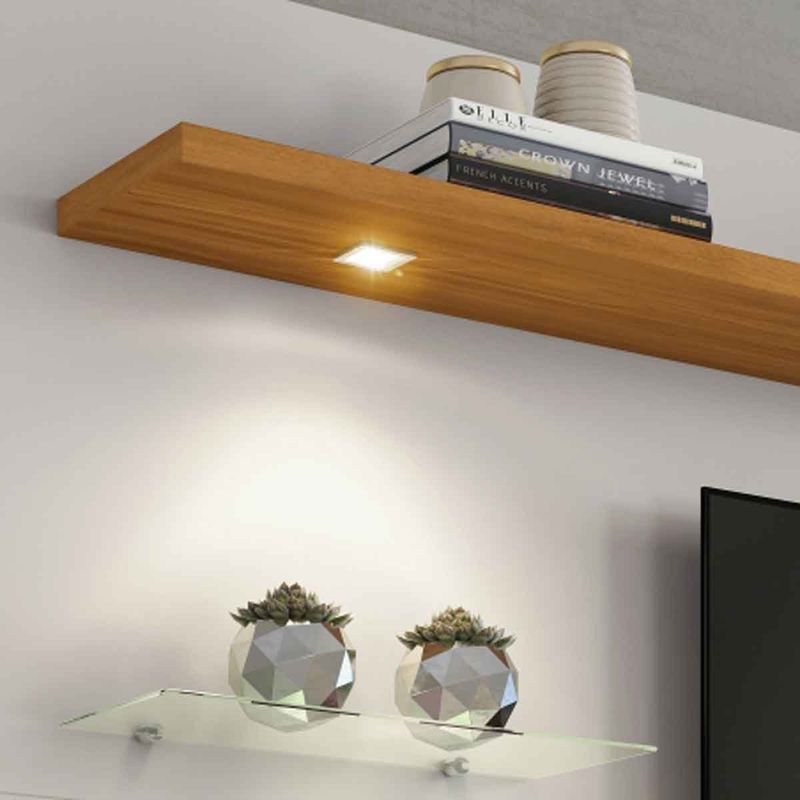 painel para tv até 60" notável trend off white e freijó nt1115