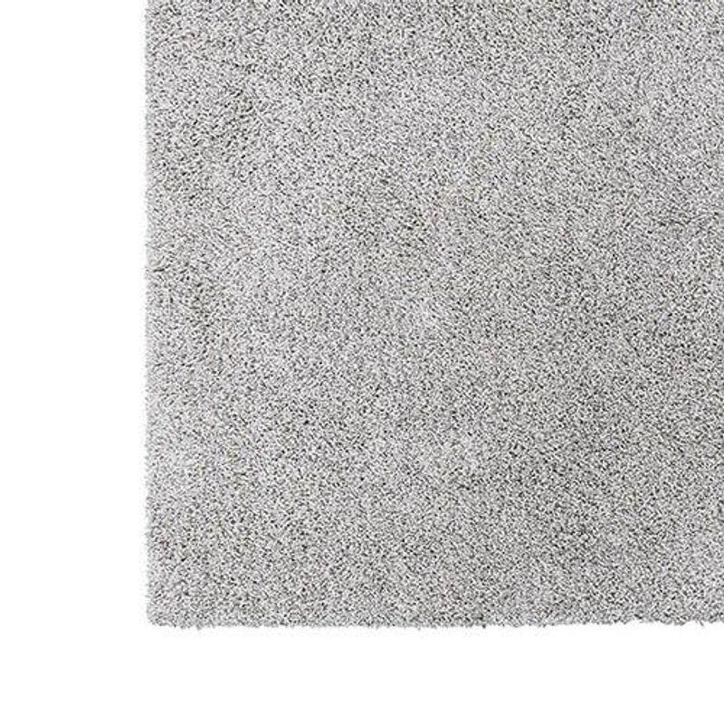 tapete tufting são carlos linha clemant n prata 100 x 150 cm