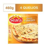 pizza congelada seara 4 queijos 460g