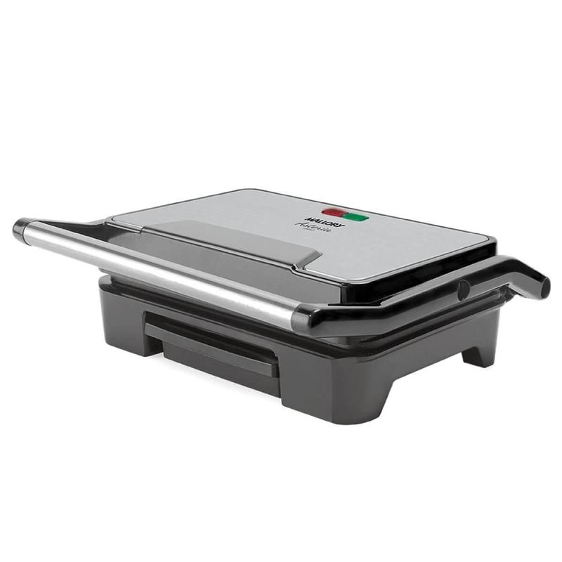grill mallory asteria compact 900w 127v preto e inox