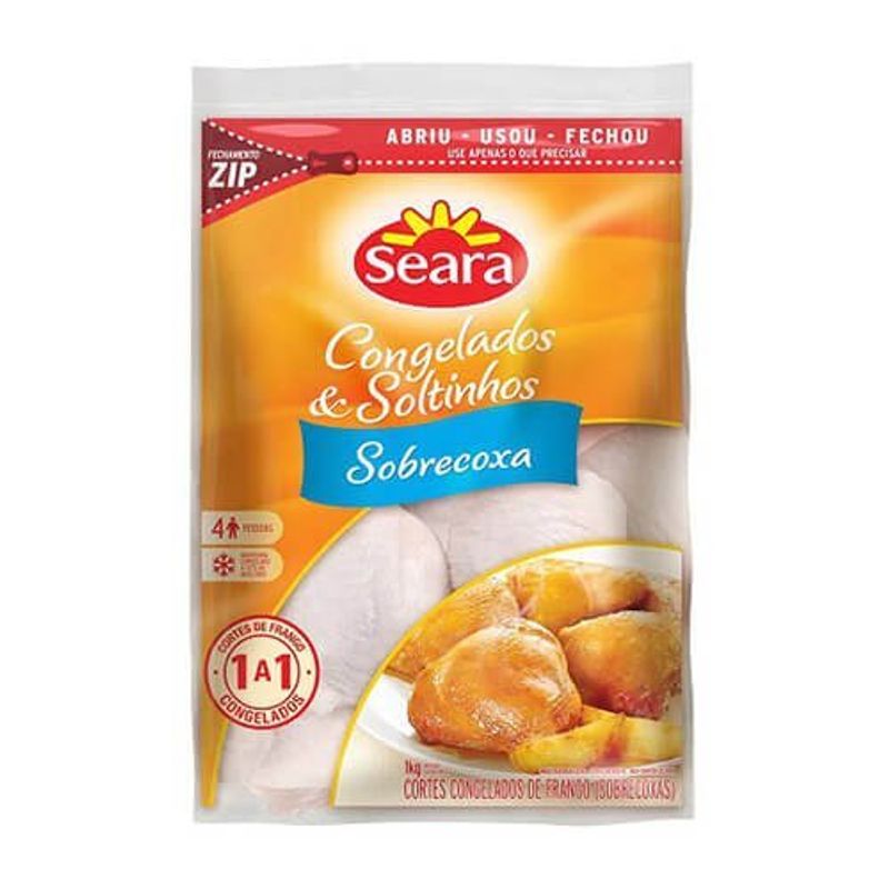 frango sobrecoxa seara 1kg