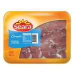 frango coração congelado bandeja seara 1kg
