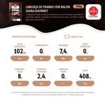 linguiça de frango com bacon seara gourmet 500g