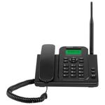 telefone rural intelbras cfw 9041 com fio 4g, wi-fi - preto
