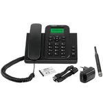 telefone rural intelbras cfw 9041 com fio 4g, wi-fi - preto