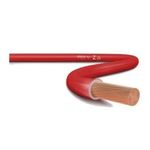 cabo elétrico top cables 1,5mm vermelho peça com 50 metros (mp)