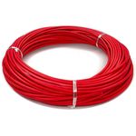 cabo elétrico top cables 2,5mm peça com 25 metros vermelho (mp)
