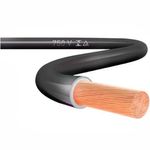 cabo elétrico 6mm peça com 25 metros top cables preto (mp)