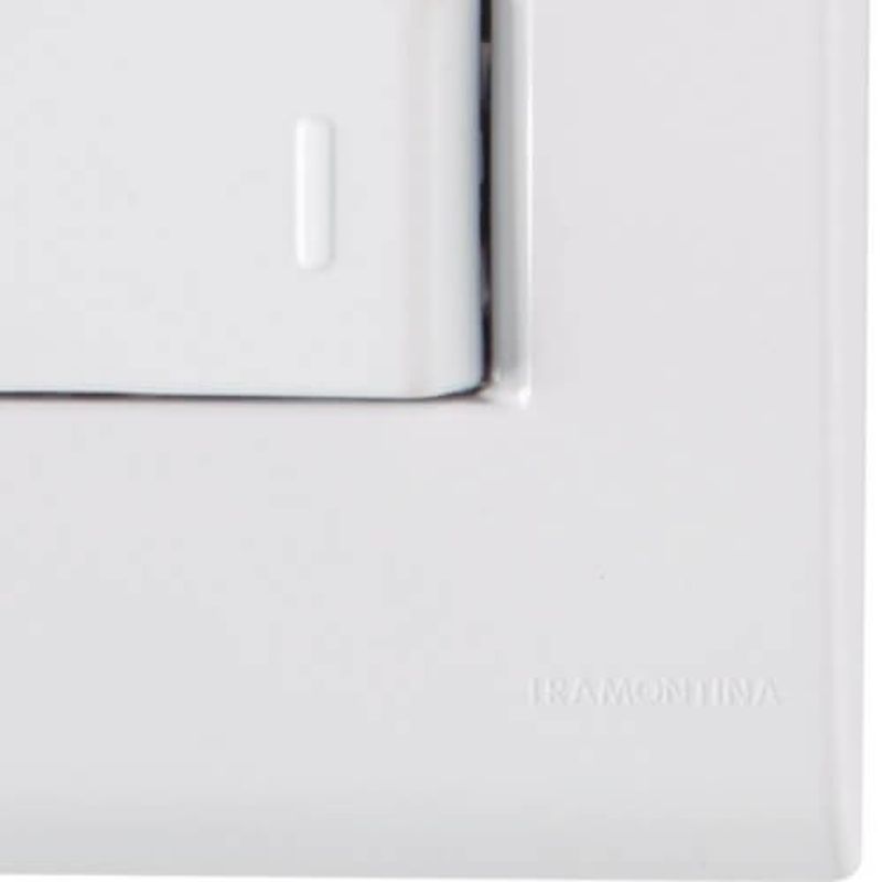 interruptor triplo de embutir tramontina liz 250v 10a branco (mp)