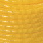 conduíte flexível corrugado tramontina leve 20mm 1/2 amarelo 50 metros (mp)