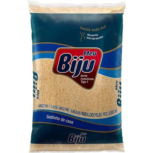 Arroz Parboilizado Tipo 1 Meu Biju 1 kg