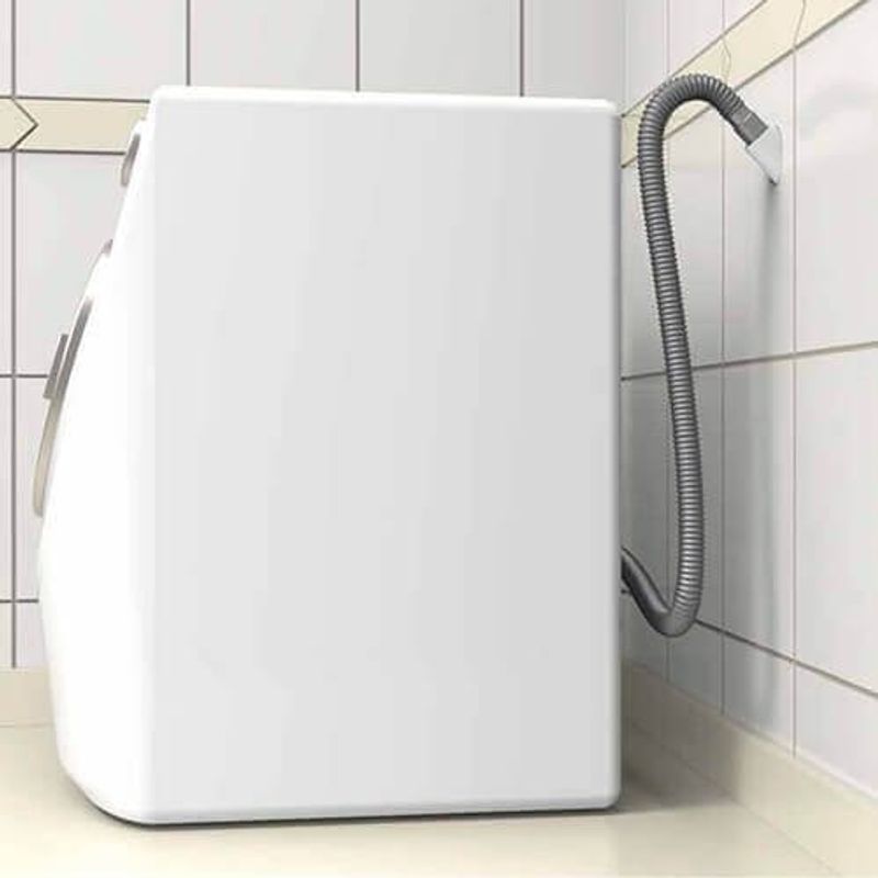 mangueira de saída extensiva sanfonada blukit para máquina de lavar roupas e lava-louças 2,20m (mp)