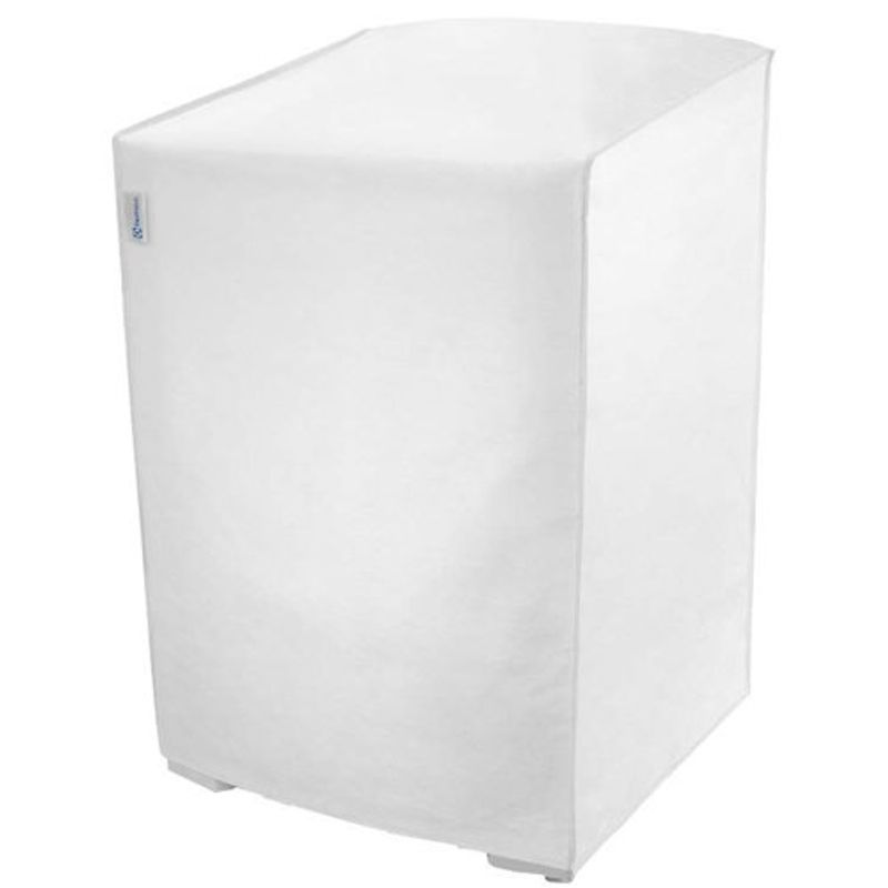 capa electrolux para lavadoras de 10kg a 16kg cor branca