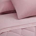 edredom queen buddemeyer basic percalle 250/240 rosa