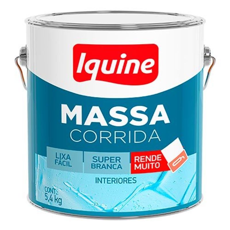 massa corrida balde 5,4kg iquine (mp)