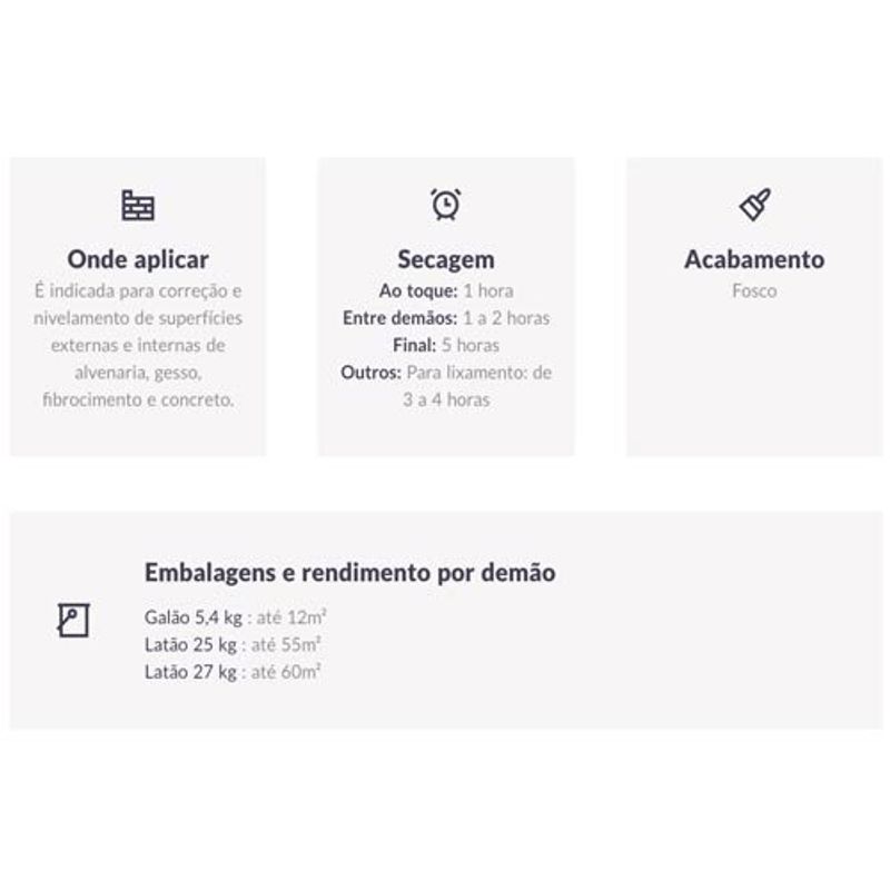 massa acrílica 25kg iquine (mp)